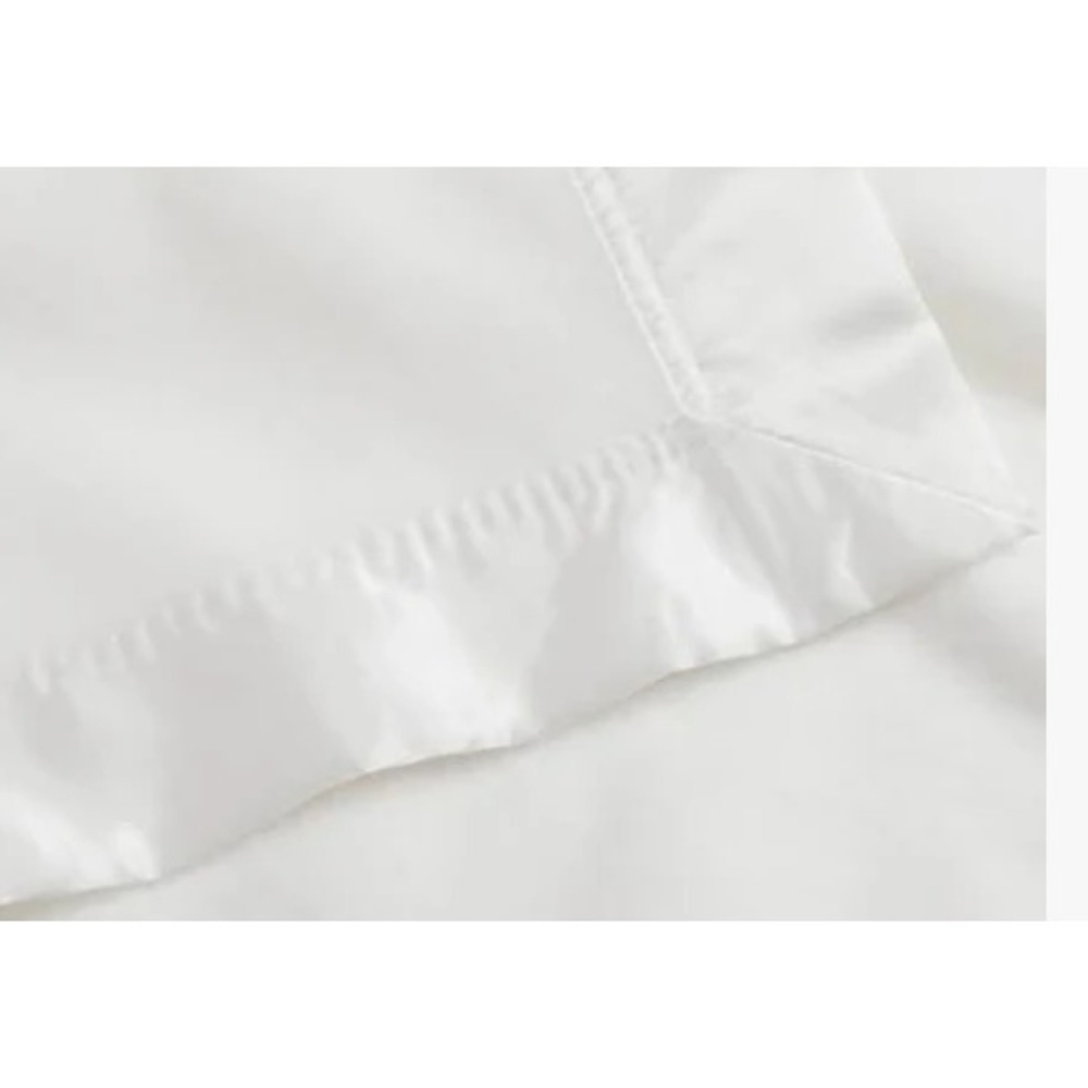 Cozy Earth Queen Bamboo oversize KING  Size Blanket White Natural‎ LOOK